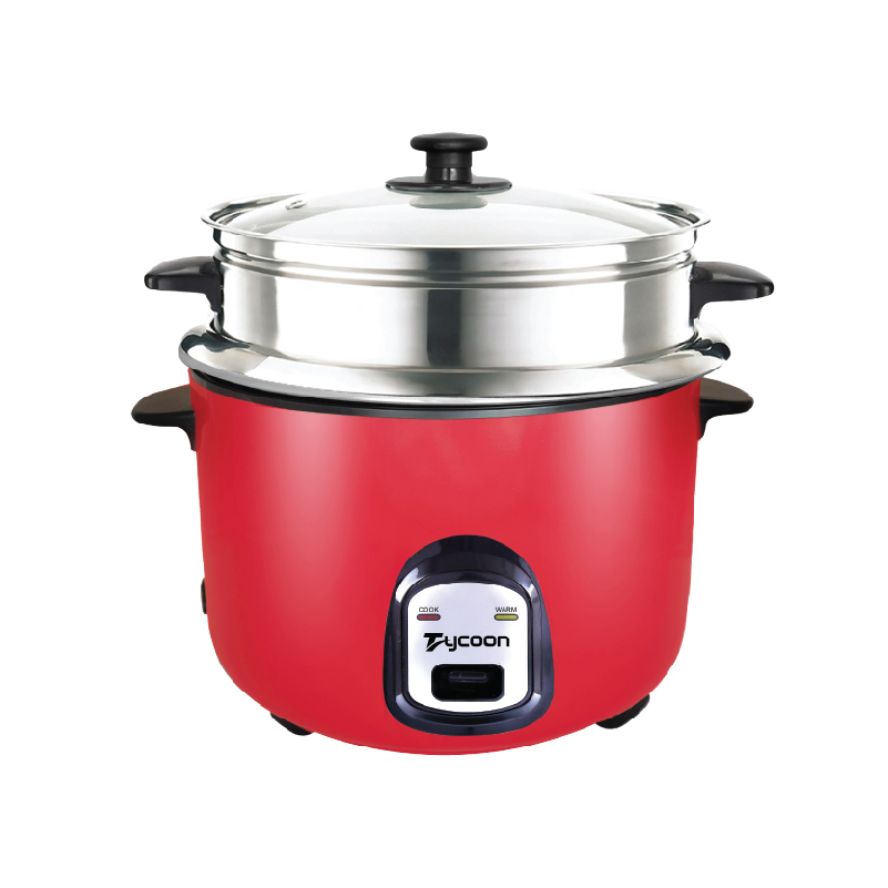 Tycoon Rice Cooker 3.2L Red 1200W